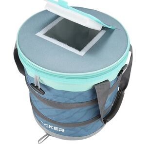 Eker Blue and Gray Insulated Cooler Bag